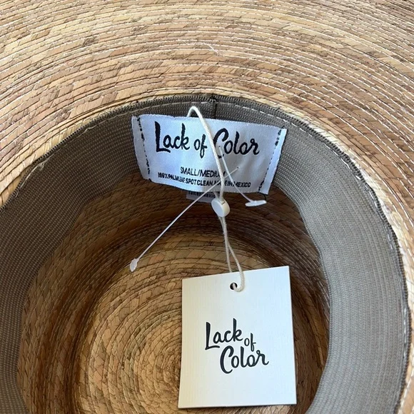 Lack Of Color Natural Straw Hat - Picture 3 of 3